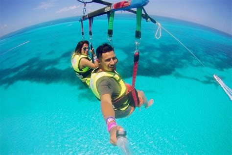 Tripadvisor Wave Runner Cancun Seaside Parasailing Combo Tour Mit