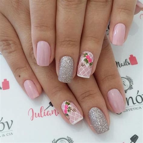 Fotos De Unhas Decoradas Flores Passo A Passo