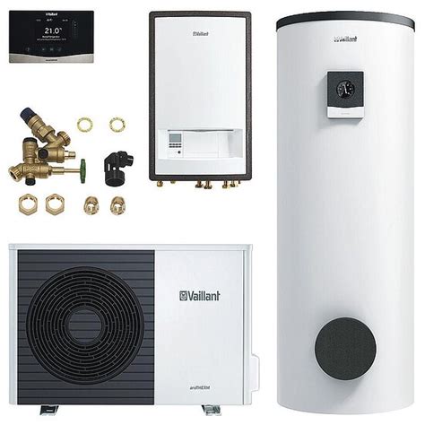 VAILLANT Wärmepumpen Paket aroTHERM Split VWL 75 5 AS S2 mit VIH RW 300