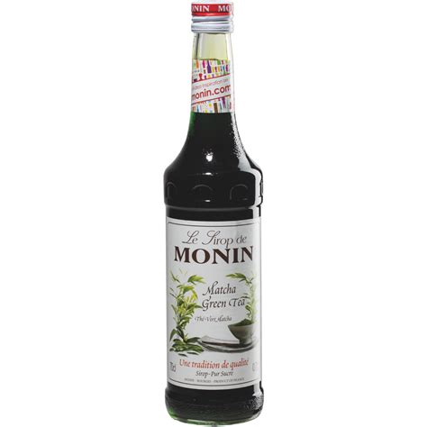 Transgourmet Österreich Monin green Matcha Sirup 0 7 l