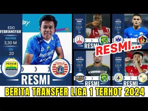 TOP 30 TRANSFER RESMI LIGA 1 MUSIM 2024 2025 PERSIJA PERSIB