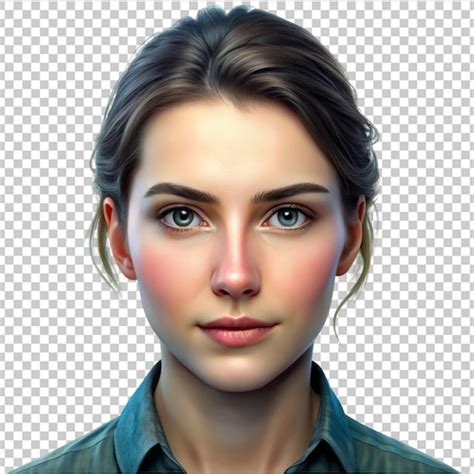 Avatar Portraits With Digital Enhancements Premium Ai Generated Psd