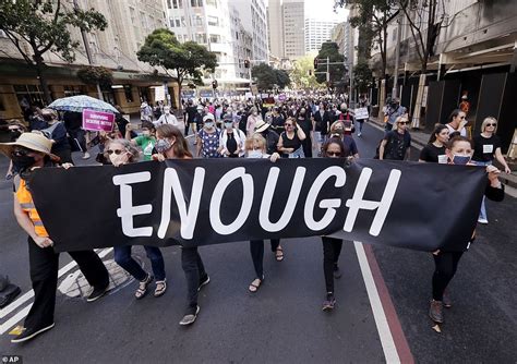 Tens Of Thousands Of Women Protest In 40 Cities Across Australia As