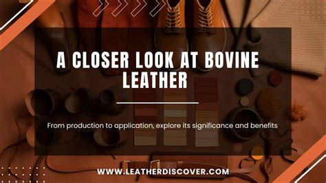 What Is Bovine Leather? - Origins, Uses, and Characteristics