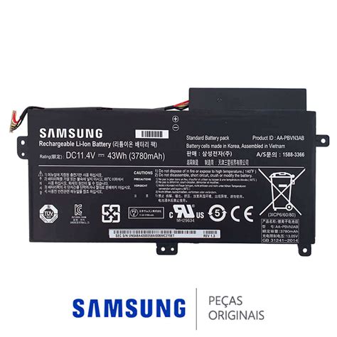 Bateria Ba A Notebook Samsung Expert X Np R H Ativ Book