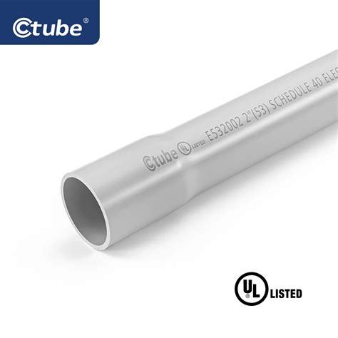 UL Listed PVC Electrical Conduit Schedule 40 3 4 Inch UL Listed