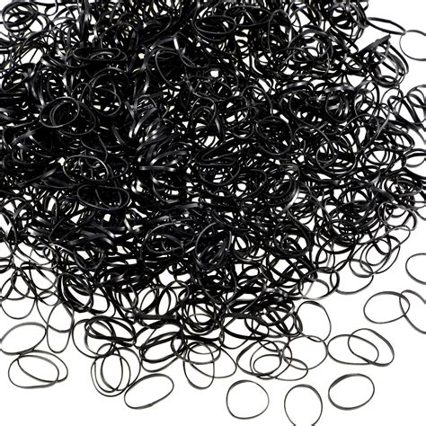 Pack Of 2000 Pieces Mini Elastic Hair Bands Soft Braiding Rubber Bands