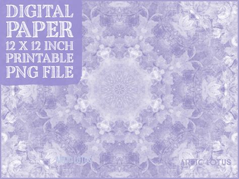 Lilac Doily X Paper Graphic By Artic Lotus Creative Fabrica