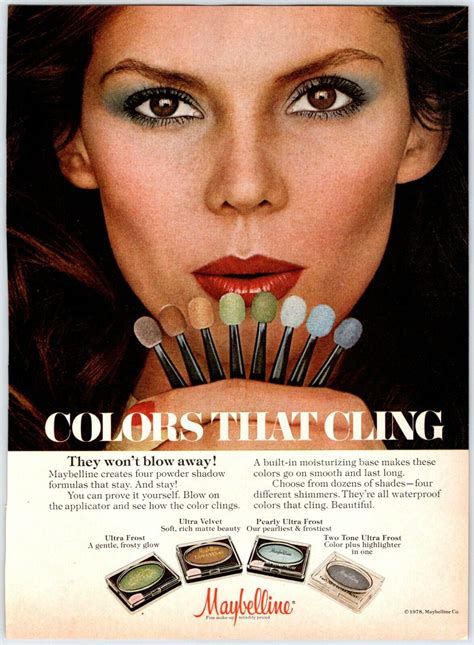 70s Makeup Ads