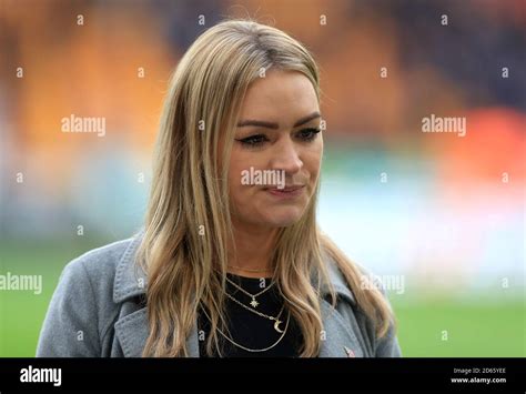 Sky Sports presenter Laura Woods Stock Photo - Alamy