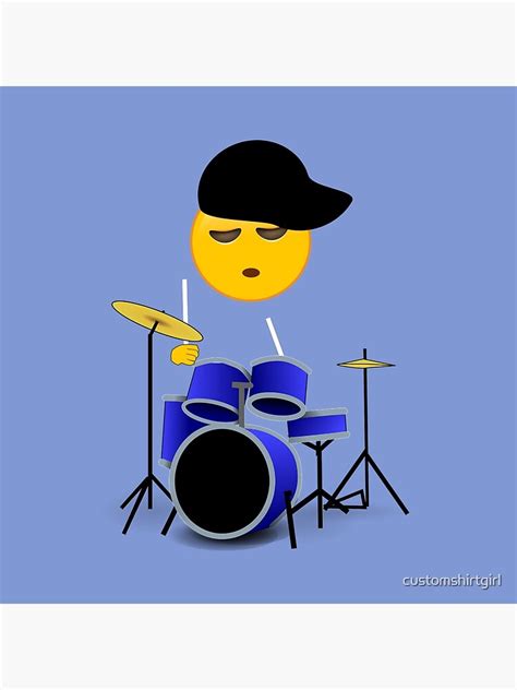 Drum Emoji / The drum emoji first appeared in 2016. - Ivory Pirate