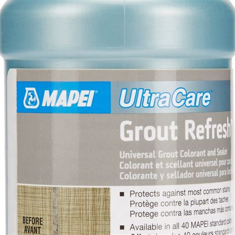 Mapei Grout Refresh 8 Fl Oz Pearl Gray Ceramicporcelain Tile Grout