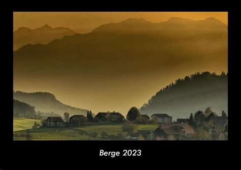 Tobias Becker Berge Fotokalender Din A Kalender Jpc