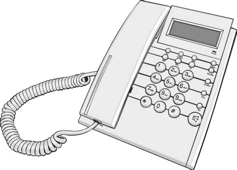 Using The Telephone Vector Images Depositphotos