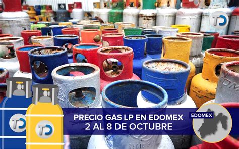 Precio del gas Estado de México del 2 al 8 de octubre 2022 Telediario