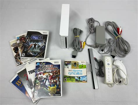 Nintendo Wii Console Original Completo Jogos Console De Videogame