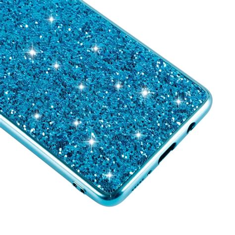 Compre Eletroplatação Brilhante Glitter Powder TPU PC Shell Para