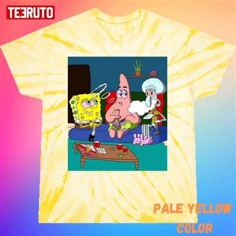 Spongebob And Patrick High On Weed