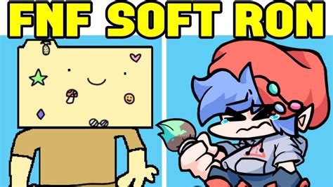 Friday Night Funkin Vs Soft Ron Fnf Mod Youtube