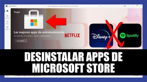 Cómo Desinstalar Aplicaciones Apps de la Tienda de Microsoft Store