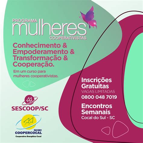 Coopercocal Implanta Programa Mulheres Cooperativistas Cocal