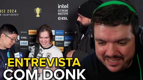 Entrevista Donk Ap S Estreia De X Na Iem Katowice Cortes Do