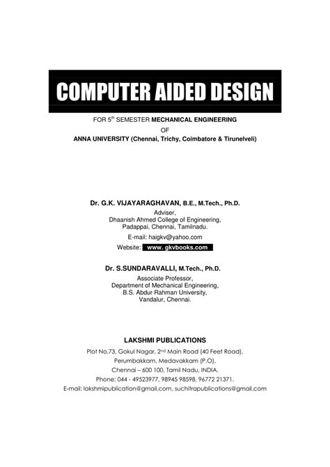 Pdf Computer Aided Design