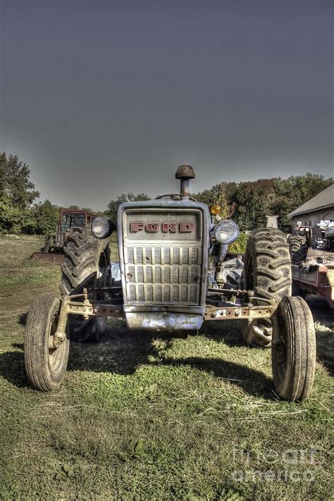 Rustic Hard Working Ford Farm Tractor 2 Photograph By Brad Knorr Pixels