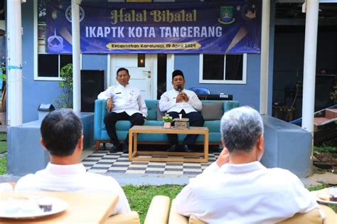 Pj Wali Kota Tangerang Dr Nurdin Anggota Ikaptk Harus Lebih Pro Aktif