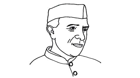 Details more than 76 jawaharlal nehru sketch easy - seven.edu.vn