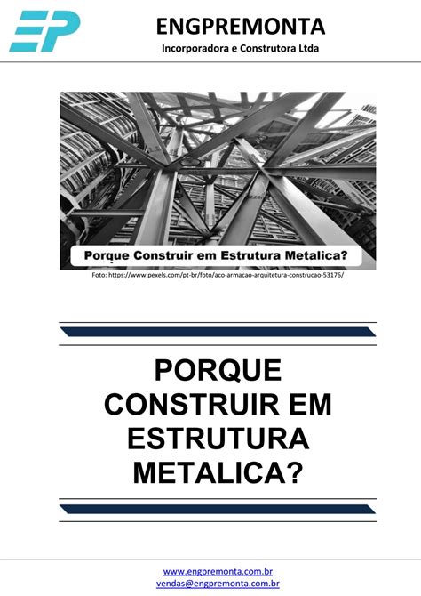 Porque Construir Em Estrutura Metálica By Premonta Issuu