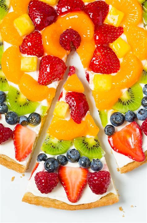 Fruit Pizza Easy Recipe With Cream Cheese Frosting Cooking Classy