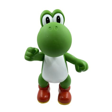 Boneco Yoshi Super Mario Bros Grande Kart 64 Original Shopee Brasil