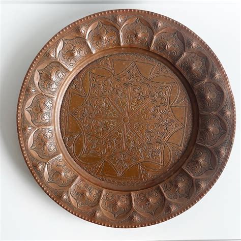 Turkish Copper Plate Etsy