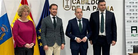 El Cabildo De La Palma Y ATA Se Unen Para Ofrecer Asesoramiento A Los