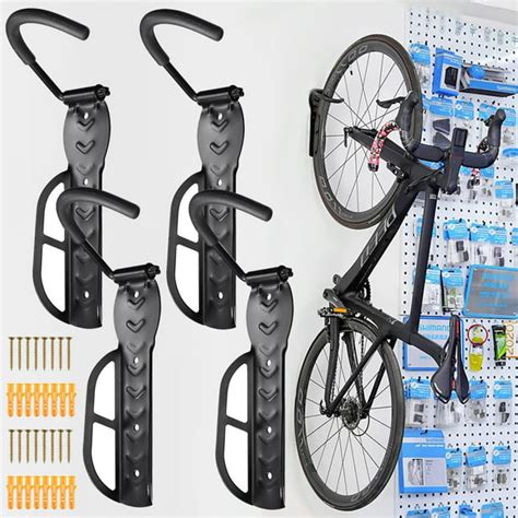 Bike Rack Garage Wall Mount Vertical Bike Storage Rack Bicycle Hanger For Indoor Garage Shed