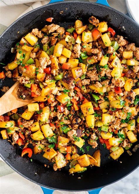 Perfect For Breakfast Or Brunch This Sausage Potato Hash Served With