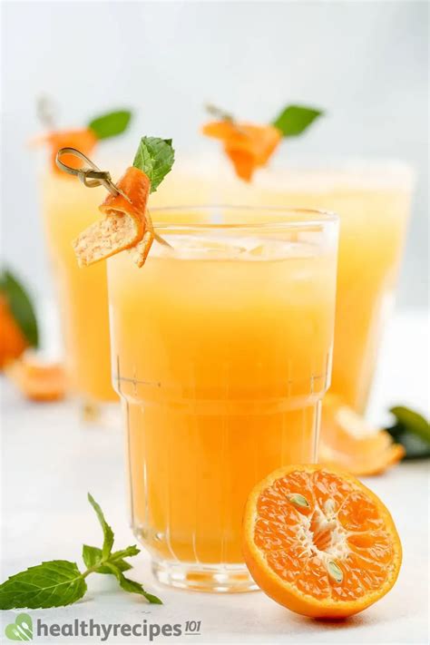 Tangerine Juice Recipe: A Tasty Drink to Keep in the Fridge All Summer