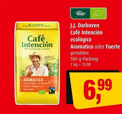 Darboven Bio Café Intención Fairtrade Aromatico Oder Fuerte Angebot