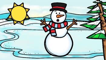 I Can Make a Snowman- Interactive Powerpoint by Positively ECSE | TPT