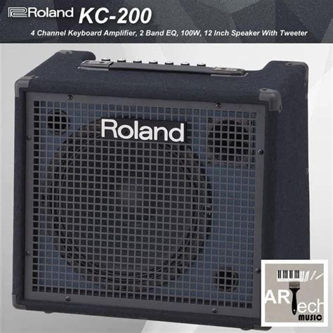 Jual Ampli Roland KC200 KC 200 Keyboard Amplifier 4 Channel 100 Watt