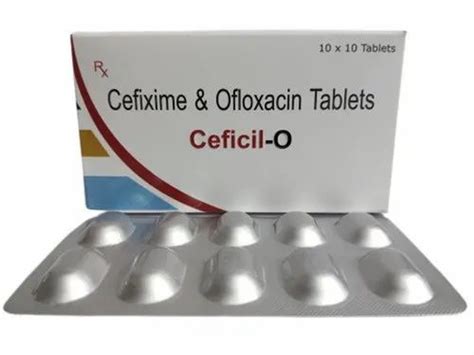 MH Cefixime Ofloxacin Tablets Rs 1590 Box Medicil Healthcare ID