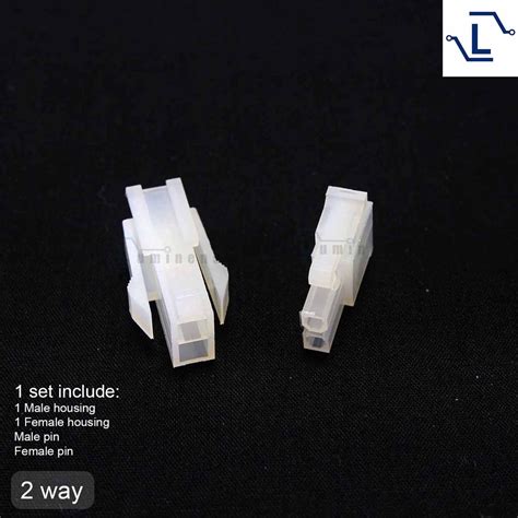 Luminense Molex 2 To 24 Pin Way 42mm Multi Plug Connector Sets Male