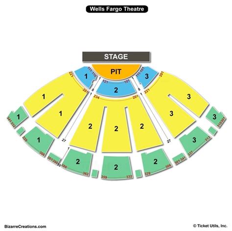 Bellco Theatre Seating Chart | Seating Charts & Tickets