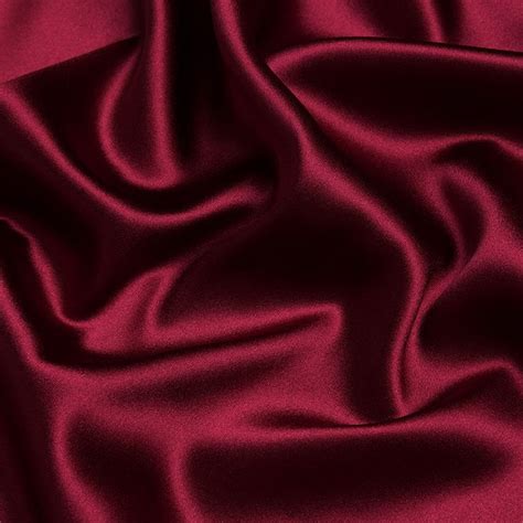 Mulberry Silk Fabric Silk Satin Fabric Red Fabric Fabric Color Satin Aesthetic Burgundy