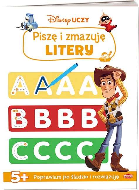 Disney Uczy Pisz I Zmazuj Litery Us Niskie Ceny I Opinie W