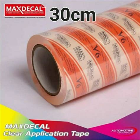 Jual 30CM Transfer Tape Masking Tape Maxdecal 30CM Transfer Sticker