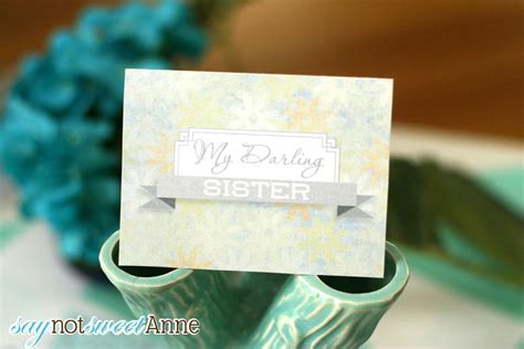 Printable Siblings Cards - Sweet Anne Designs