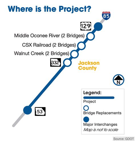 Map Of Route 85