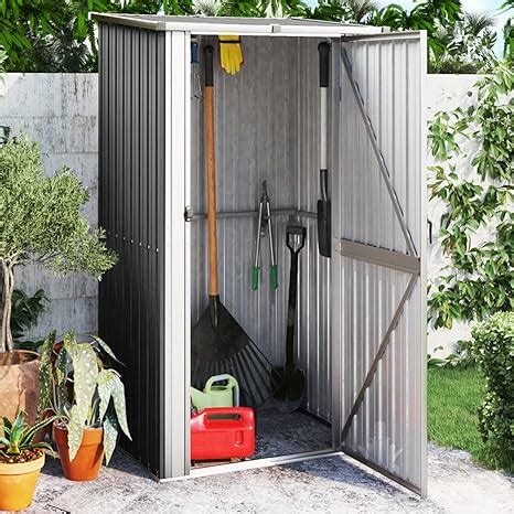 Keketa Geräteschuppen Gerätehaus mit Tür Garten Schuppen Gartenschuppen